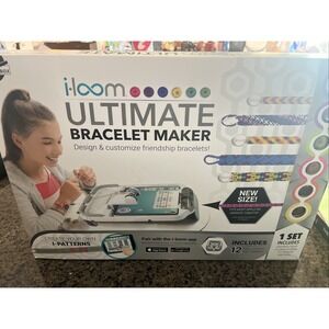 i-Loom Ultimate Bracelet Maker Friendship Bracelet Kit 12 Patterns Craft Set